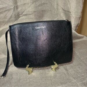 Calvin Klein Black Clutch/Wristlet